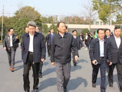 江苏副省长马秋林赴PA旗舰厅官网工业园考察调研